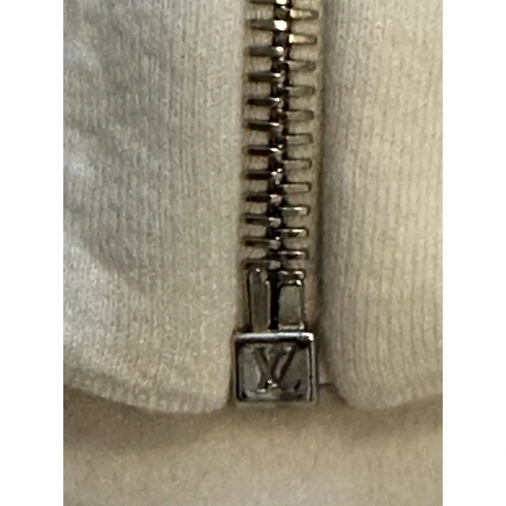 Louis Vuitton‎ Embossed Monogram Hooded Vest sz. XS Wool Cashmere Runway 2024